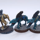 Warhammer 40k: T'au Metal Kroot Hounds Painted AJ134