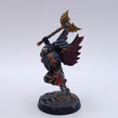 Warhammer 40k: Space Marines Blood Angels Chaplain With Jump Pack Well Painted BI048