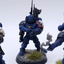 Warhammer 40k: Space Marines Infiltrator Squad Painted AD104