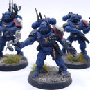 Warhammer 40k: Space Marines Infiltrator Squad Painted AD104