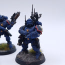 Warhammer 40k: Space Marines Infiltrator Squad Painted AD104
