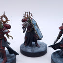 Warhammer 40k: Adeptus Sororitas Celestian Sacresants Well Painted AH071