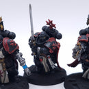 Warhammer 40k: Space Marines Black Templars Sword Brethren Painted BJ090