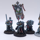 Warhammer 40k: Space Marines Company Heroes Painted BI163