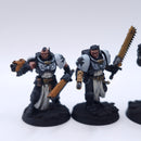 Warhammer 40k: Space Marines Primaris Crusader Squad Painted AD161