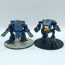 Warhammer Adpetus Titanicus Warhound Titans - Part Painted (BC198)