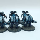 Warhammer Legions Imperialis: Space Marines Leviathan and Deredeo Dreadnoughts - Painted (BN157)