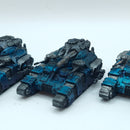 Warhammer Legions Imperialis: Space Marines Kratos Heavy Tanks - Painted (BN153)