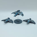 Warhammer Legions Imperialis: Space Marines Xiphon Interceptor Squadron - Painted (BN165)