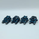 Warhammer Legions Imperialis: Space Marines Sicaran Battle Tanks - Painted (BN150)