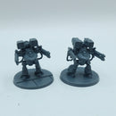 Warhammer Legions Imperialis: Space Marine Leviathan and Deredeo Dreadnoughts (AQ134)