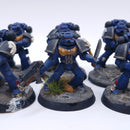 Warhammer 40k: Space Marines Tactical Squad Painted BSB27
