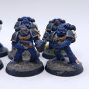 Warhammer 40k: Space Marines Tactical Squad Painted BSB27