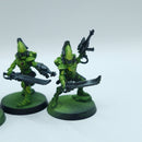 Warhammer 40k: Aeldari Eldar Striking Scorpions - Battle Ready Painted (AW105)