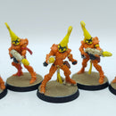Warhammer 40k: Aeldari Eldar Fire Dragons - Battle Ready Painted (BH197)