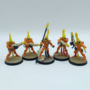 Warhammer 40k: Aeldari Eldar Fire Dragons - Battle Ready Painted (AI127)