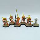 Warhammer 40k: Aeldari Eldar Fire Dragons - Battle Ready Painted (AW157)