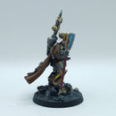 Warhammer 40k: Chaos Space Marines Iron Warriors Converted Lord - Well Painted (BR016)