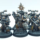 Warhammer 40k: Chaos Space Marines Iron Warriors Legionaries - Well Painted (BC223)