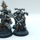 Warhammer 40k: Chaos Space Marines Iron Warriors Legionaries - Well Painted (BC223)
