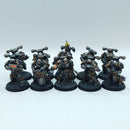 Warhammer 40k: Chaos Space Marines Iron Warriors Legionaries - Well Painted (BO159)