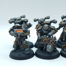 Warhammer 40k: Chaos Space Marines Iron Warriors Legionaries - Well Painted (BO159)