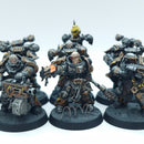 Warhammer 40k: Chaos Space Marines Iron Warriors Legionaries - Well Painted (BO159)