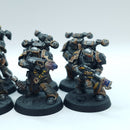 Warhammer 40k: Chaos Space Marines Iron Warriors Legionaries - Well Painted (BO159)