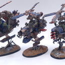Warhammer 40k: Orks Deffkoptas Painted BF064
