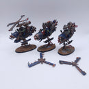 Warhammer 40k: Orks Deffkoptas Painted BF074