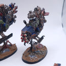 Warhammer 40k: Orks Deffkoptas Painted BF074