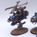 Warhammer 40k: Orks Deffkoptas Painted BF074