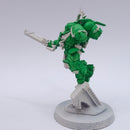 Warhammer 40k: Space Marines Captain with Jump Pack and Relic Shield BSC31