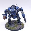 Warhammer 40k: Space Marines Invictor Tactical Warsuit Painted AR054