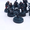Warhammer Necromunda: Delaque Crew with Piscean Spektor Painted AT112
