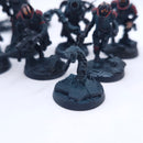 Warhammer Necromunda: Delaque Crew with Piscean Spektor Painted AT112