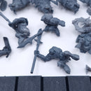 Warhammer The Old World: Orcs and Goblins Tribes Orc Boar Boyz Mob BSB54