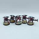 Warhammer 40k: Aeldari Eldar Warp Spiders - Battle Ready Painted (AD259)