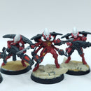 Warhammer 40k: Aeldari Eldar Warp Spiders - Battle Ready Painted (AD259)