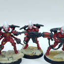 Warhammer 40k: Aeldari Eldar Warp Spiders - Battle Ready Painted (AD259)