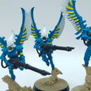 Warhammer 40k: Aeldari Eldar Swooping Hawks - Battle Ready Painted (AH126)