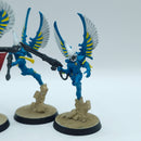 Warhammer 40k: Aeldari Eldar Swooping Hawks - Battle Ready Painted (AH126)