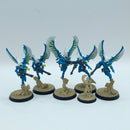 Warhammer 40k: Aeldari Eldar Swooping Hawks - Battle Ready Painted (BI058)