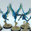 Warhammer 40k: Aeldari Eldar Swooping Hawks - Battle Ready Painted (BI058)