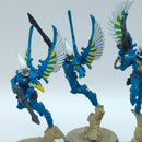 Warhammer 40k: Aeldari Eldar Swooping Hawks - Battle Ready Painted (AF077)