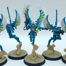 Warhammer 40k: Aeldari Eldar Swooping Hawks - Battle Ready Painted (AF077)