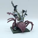 Warhammer The Old World: Orcs & Goblins Big Boss on Gigantic Spider Finecast (BSA24)