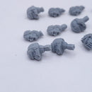 Warhammer Horus Heresy: Space Marines Heads MKIV Helmets x15 AI156