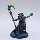 Warhammer 40k: Necrons Overlord with Resurrection Orb x2 Painted BSB47