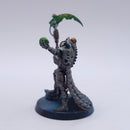 Warhammer 40k: Necrons Overlord with Resurrection Orb x2 Painted BSB47